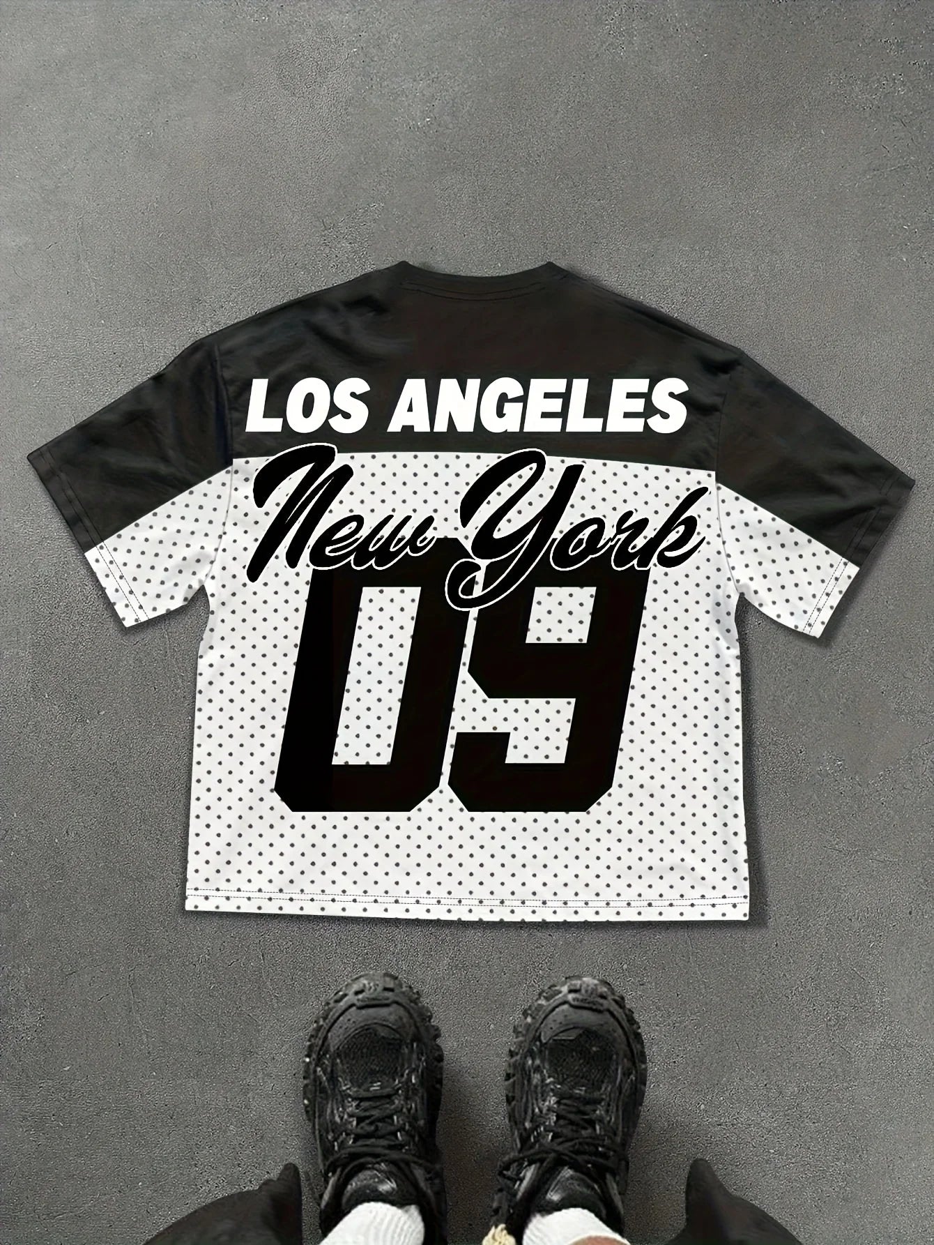 Sporty 3D Printed Men's T-Shirt