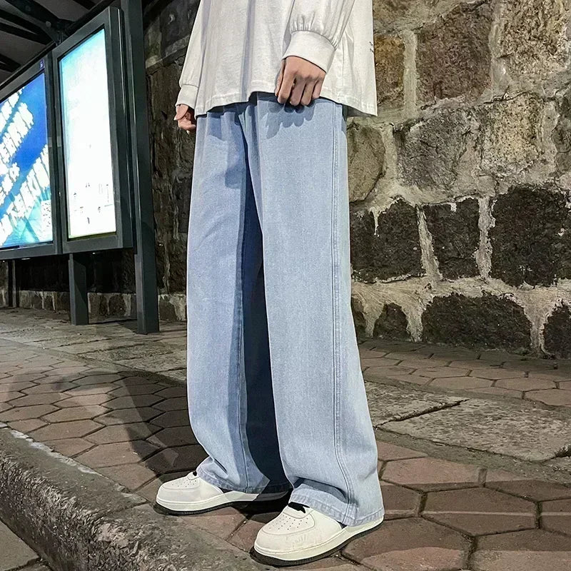 Trendy Loose Fit Men's Jeans