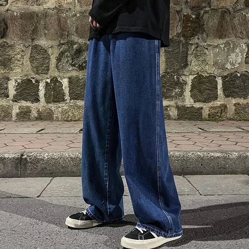 Trendy Loose Fit Men's Jeans