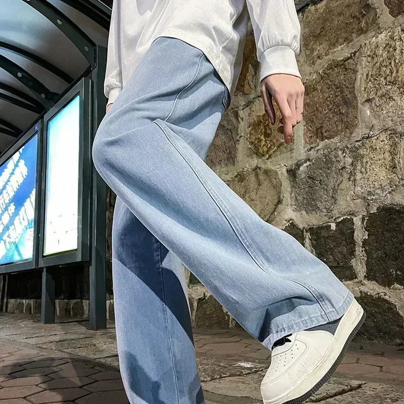 Trendy Loose Fit Men's Jeans