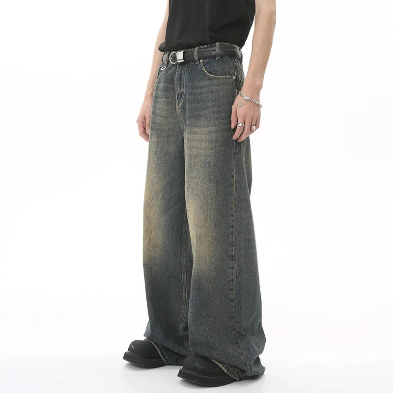 Pantalones Vaqueros Anchos de Moda