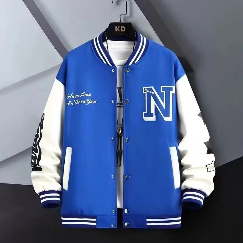 Chaqueta Primaveral Estilo Béisbol